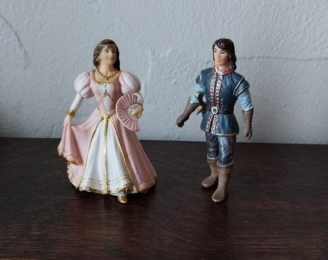 Schleich prins en prinses, Ophalen of Verzenden, Zo goed als nieuw