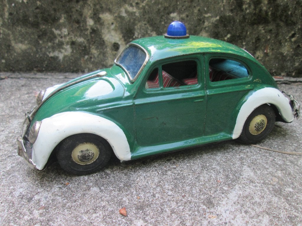 blikken Volkswagen Polizei uitvoering made in JAPAN TOP stuk, Ophalen of Verzenden