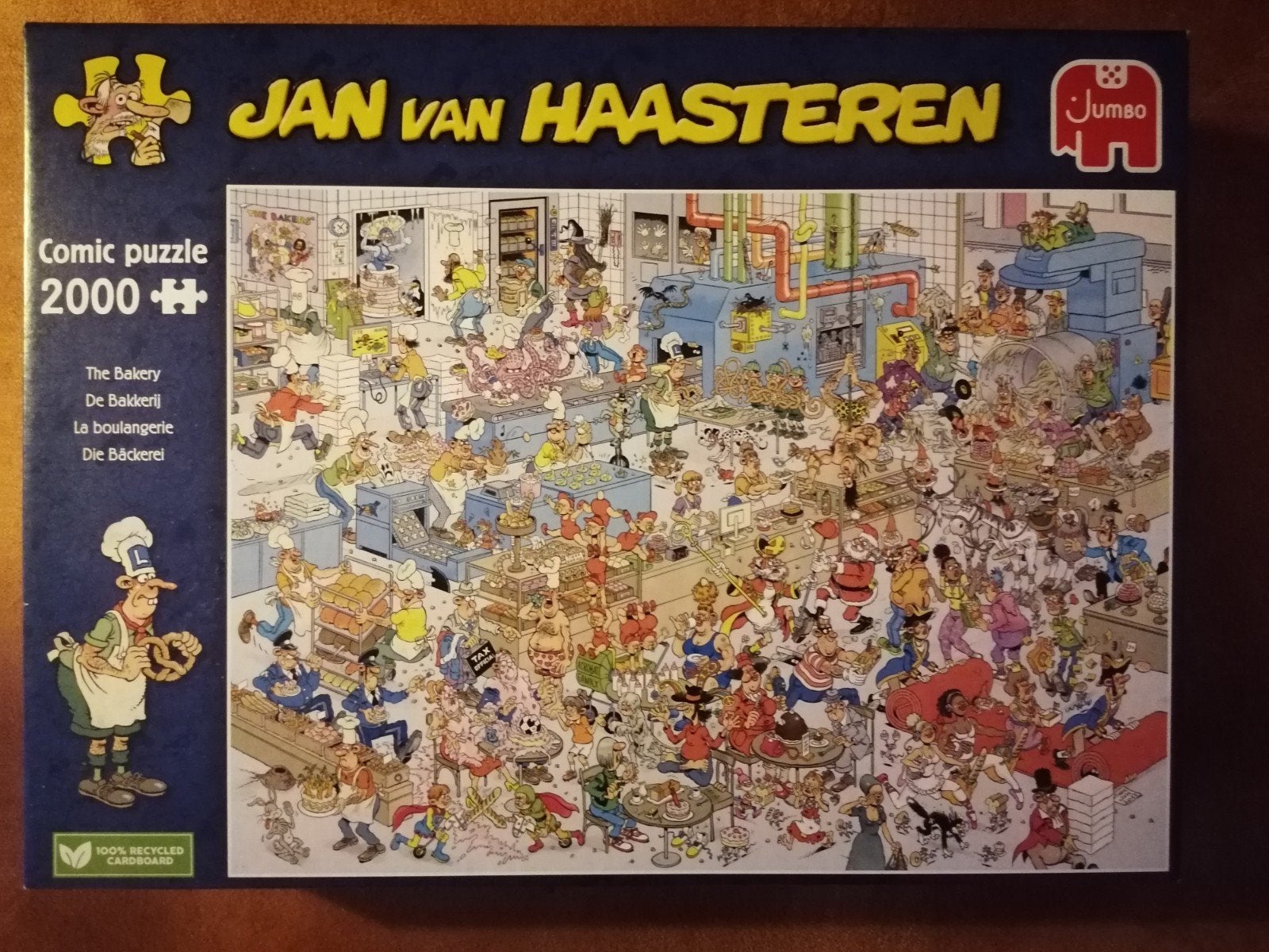 Jan van Haasteren, Ophalen