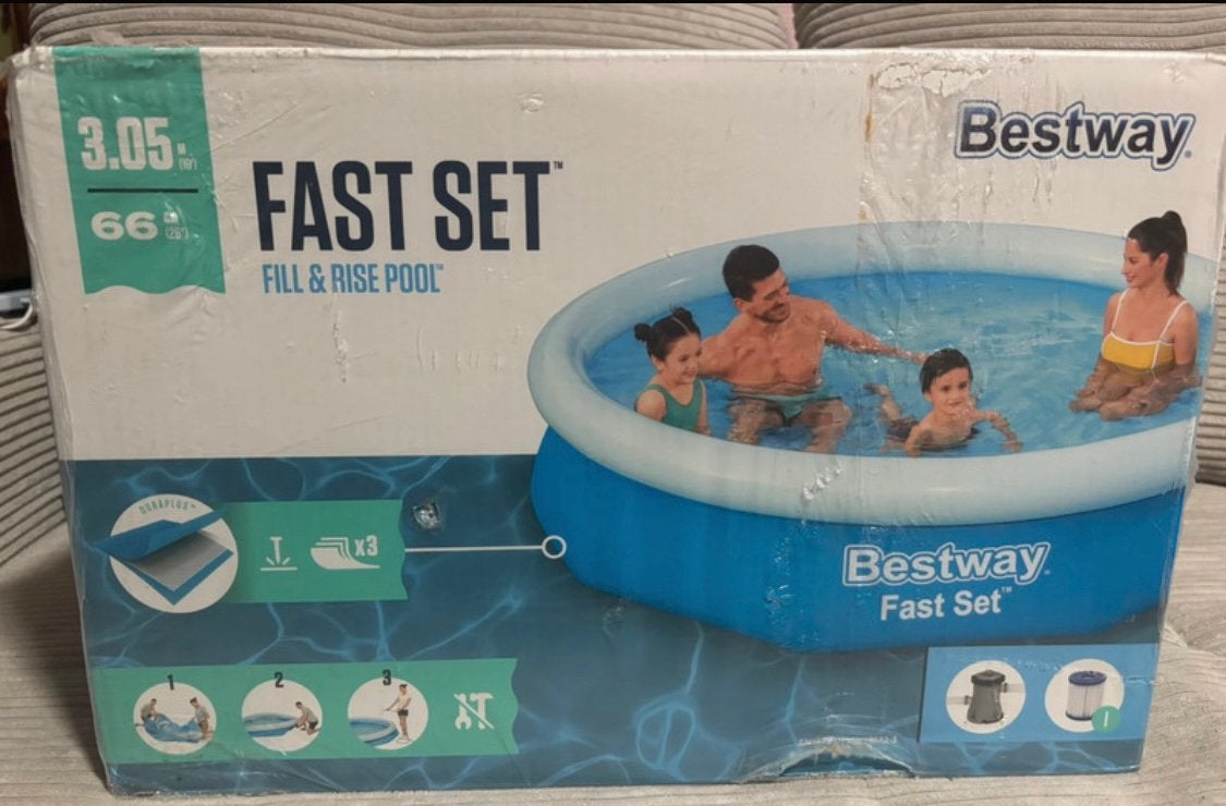 Piscine +Flowclear Neuf, Jardin & Terrasse, Piscines, Enlèvement ou Envoi, Comme neuf