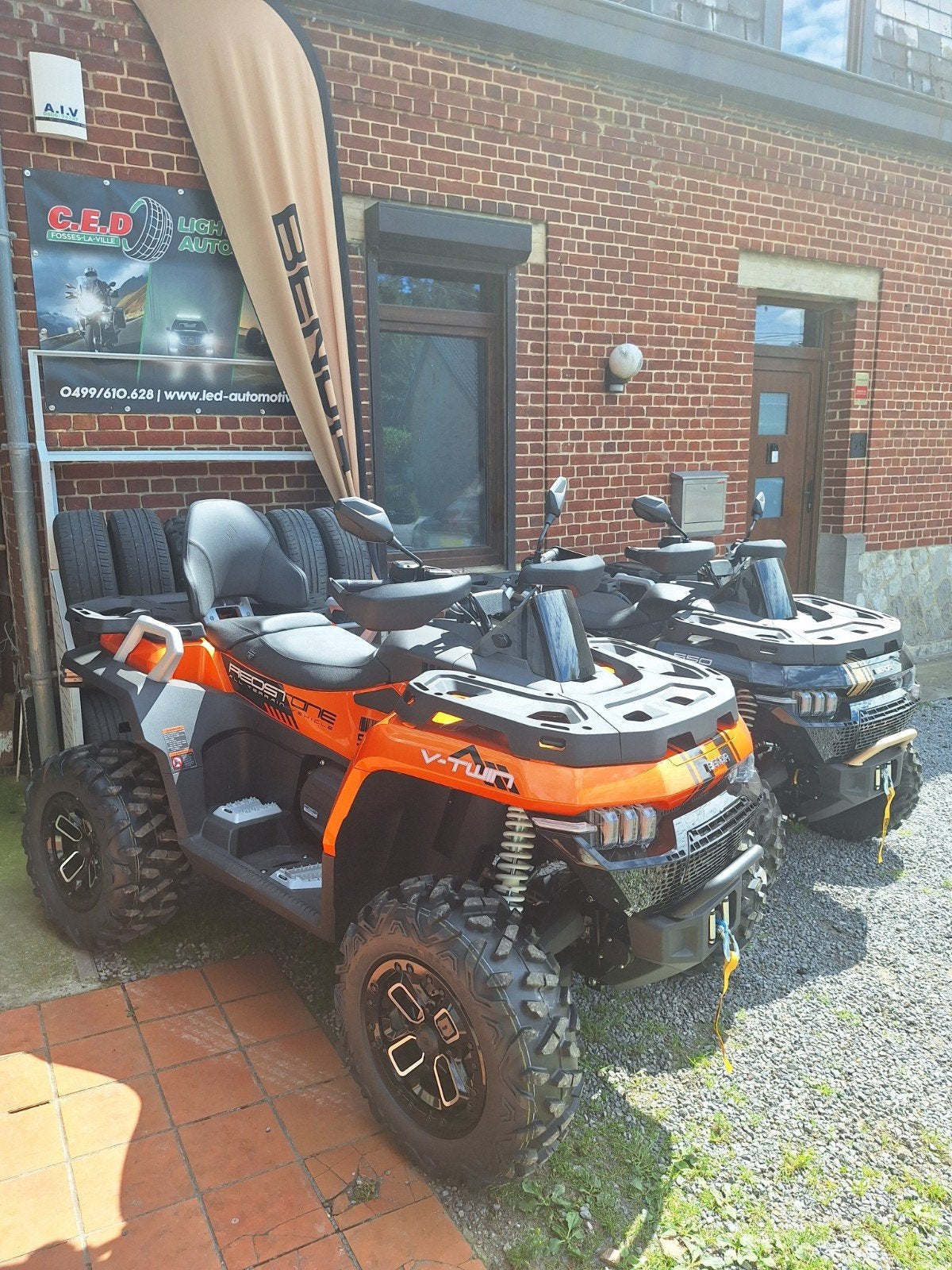 Quad Benda Redstone 550 R2 lang 84,99 euro inclusief btw