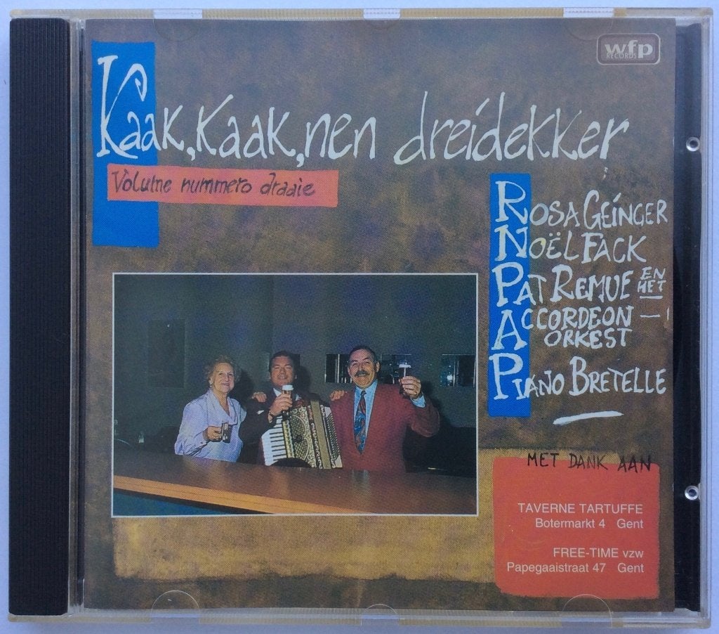 Kaak, kaak, nen dreidekker volume draaie (Gentse folk), Cd's en Dvd's, Ophalen of Verzenden, Gebruikt, Streekmuziek