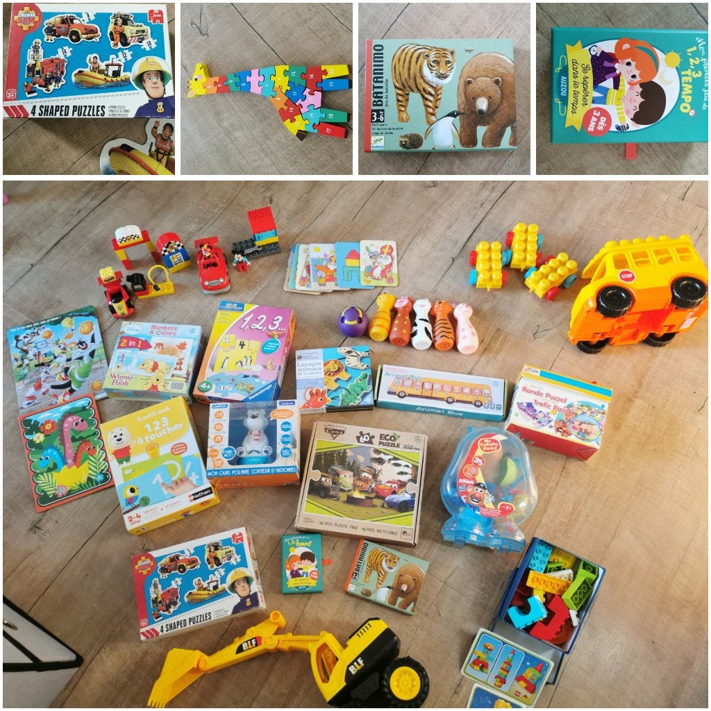 Jouets divers, Enlèvement, Comme neuf