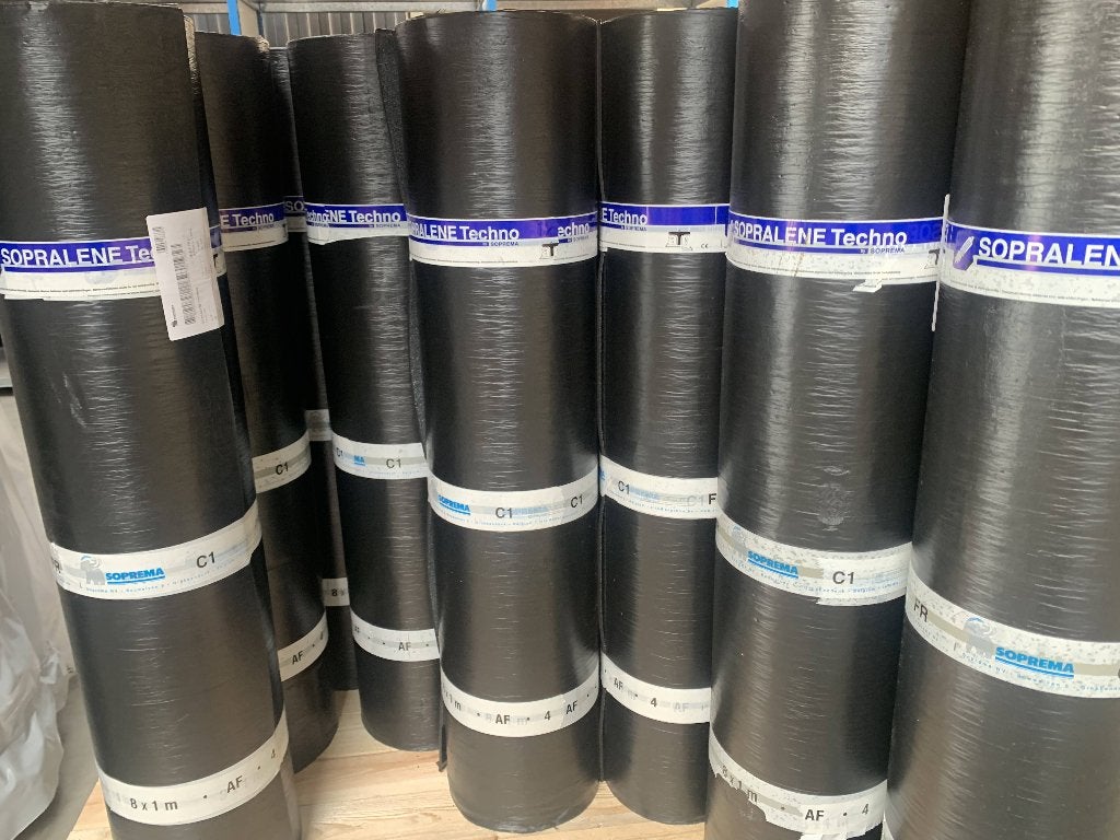 Soprema Bitumen Roofing, Enlèvement, Neuf, Autres matériaux, Membrane goudronnée