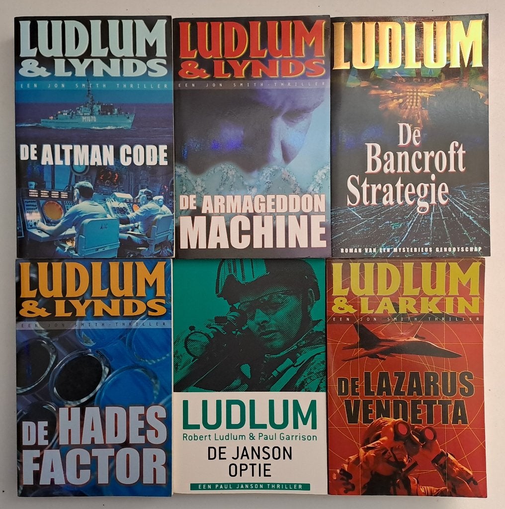 Boeken Robert Ludlum, Boeken, Ophalen of Verzenden, Gelezen