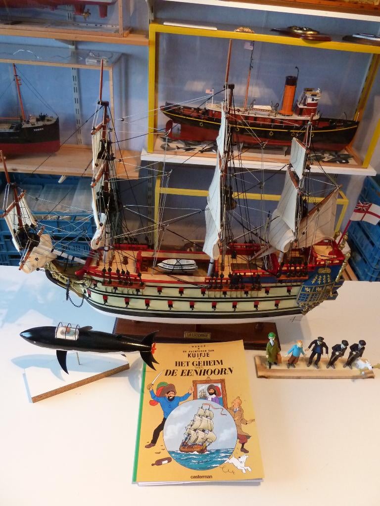 Requin Licorne Tintin, Enlèvement, Neuf, Plus grand que 1:32, Autres marques