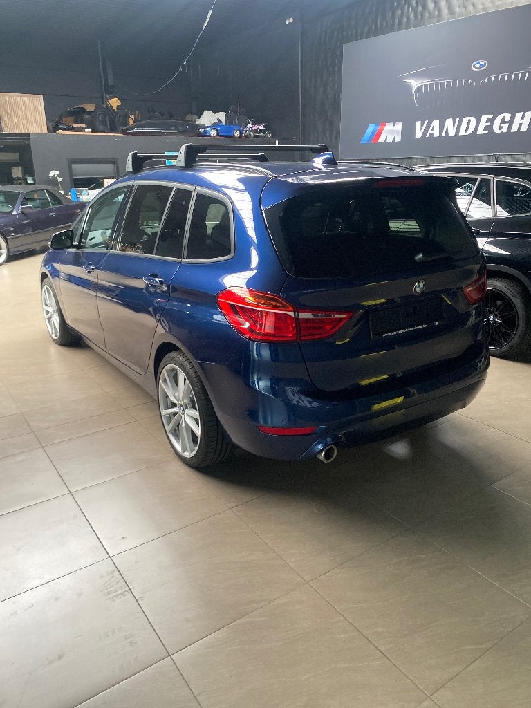 bmw 218i 7 zitplaatsen, Monovolume, Blauw, Bedrijf, 5 deurs