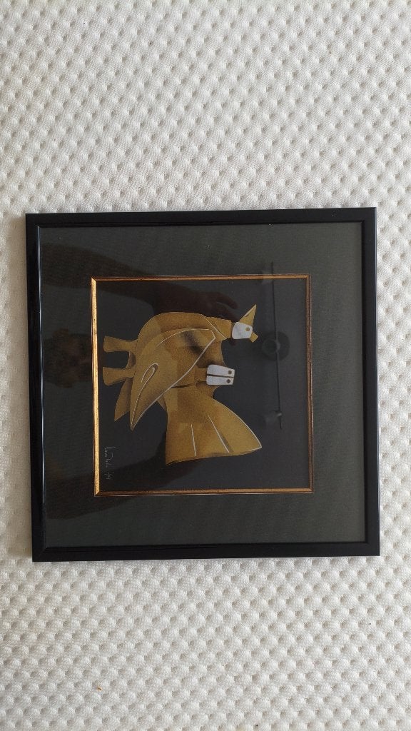 Kunstwerk Hubert minnebo, Ophalen, Gebruikt