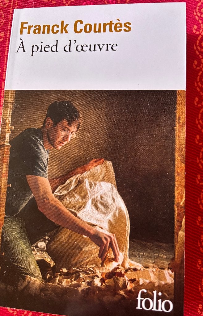 À pied d'œuvre (Franck Courtès), Boeken, Romans, Ophalen, Zo goed als nieuw, Franck Courtès