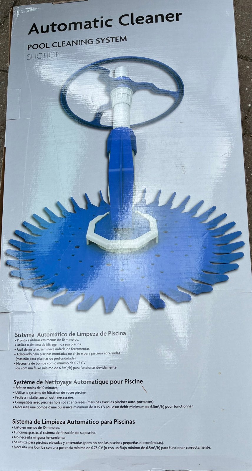 Aspirateur pour piscine, Jardin & Terrasse, Accessoires de piscine, Enlèvement, Neuf, Pompe