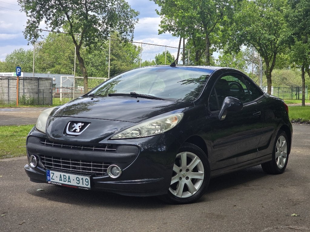 Peugeot 207 cabrio - 1.6i - 2008 - Digi.AC / PDC - Garantie, Auto's, Peugeot, Voorwielaandrijving, 4 zetels, Stof, Cabriolet