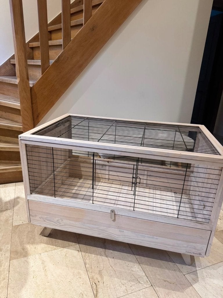 Oer degelijk Konijnen hok, Dieren en Toebehoren, Ophalen, Zo goed als nieuw, Hok, Fret