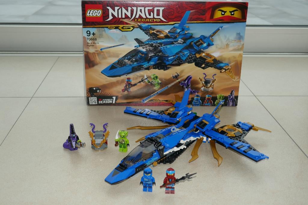 LEGO NINJAGO Legacy Jay's Storm Fighter - 70668, Kinderen en Baby's, Speelgoed | Duplo en Lego, Zo goed als nieuw, Lego, Complete set
