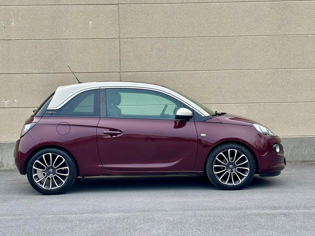 Opel Adam 1.2 Essence / 2015 / 131.000 km / Euro 6b / Cuir, Autos, Opel, Euro 6, Entreprise, Boîte manuelle, Brun