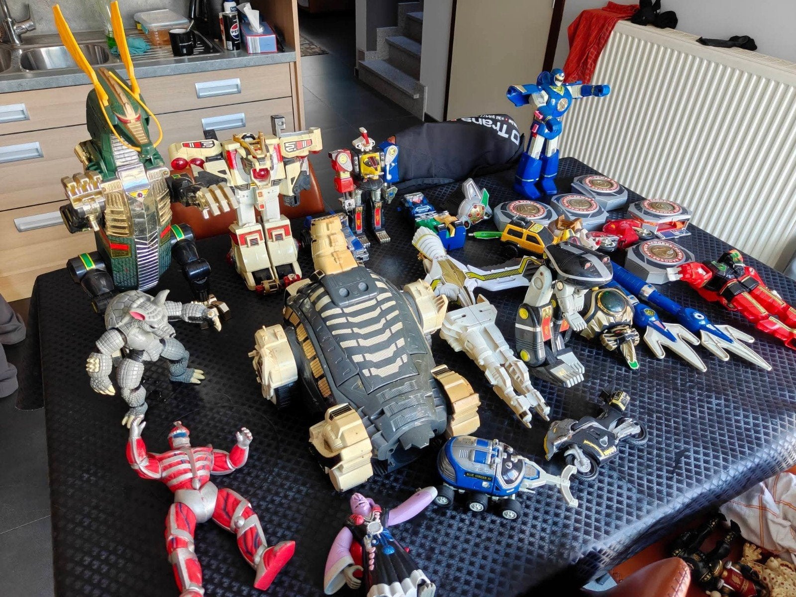 GROOT LOT power rangers, Kinderen en Baby's, Speelgoed | Actiefiguren, Ophalen of Verzenden