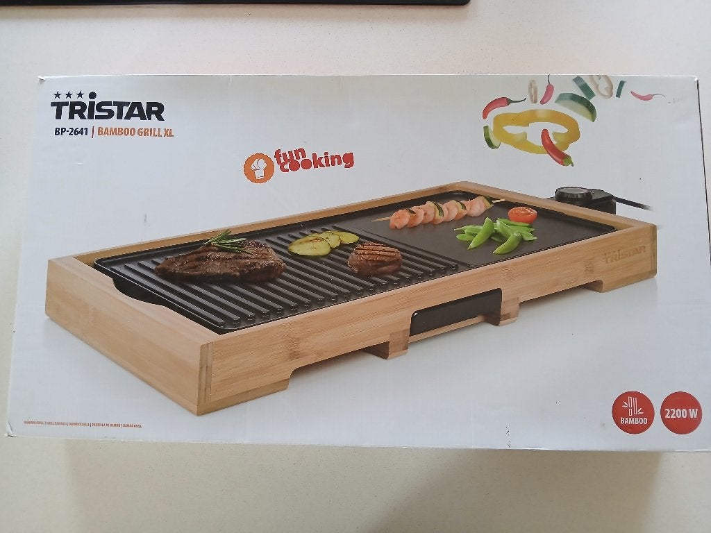 Plancha de table TRISTAR BP2641 - Quasi nouveau, Jardin & Terrasse, Enlèvement, Comme neuf, Tristar
