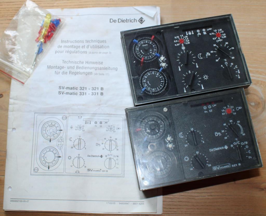 De Dietrich sturing (Viessmann) verwarmingsketel, Gebruikt, Aardgas, Ophalen of Verzenden, Minder dan 20 liter