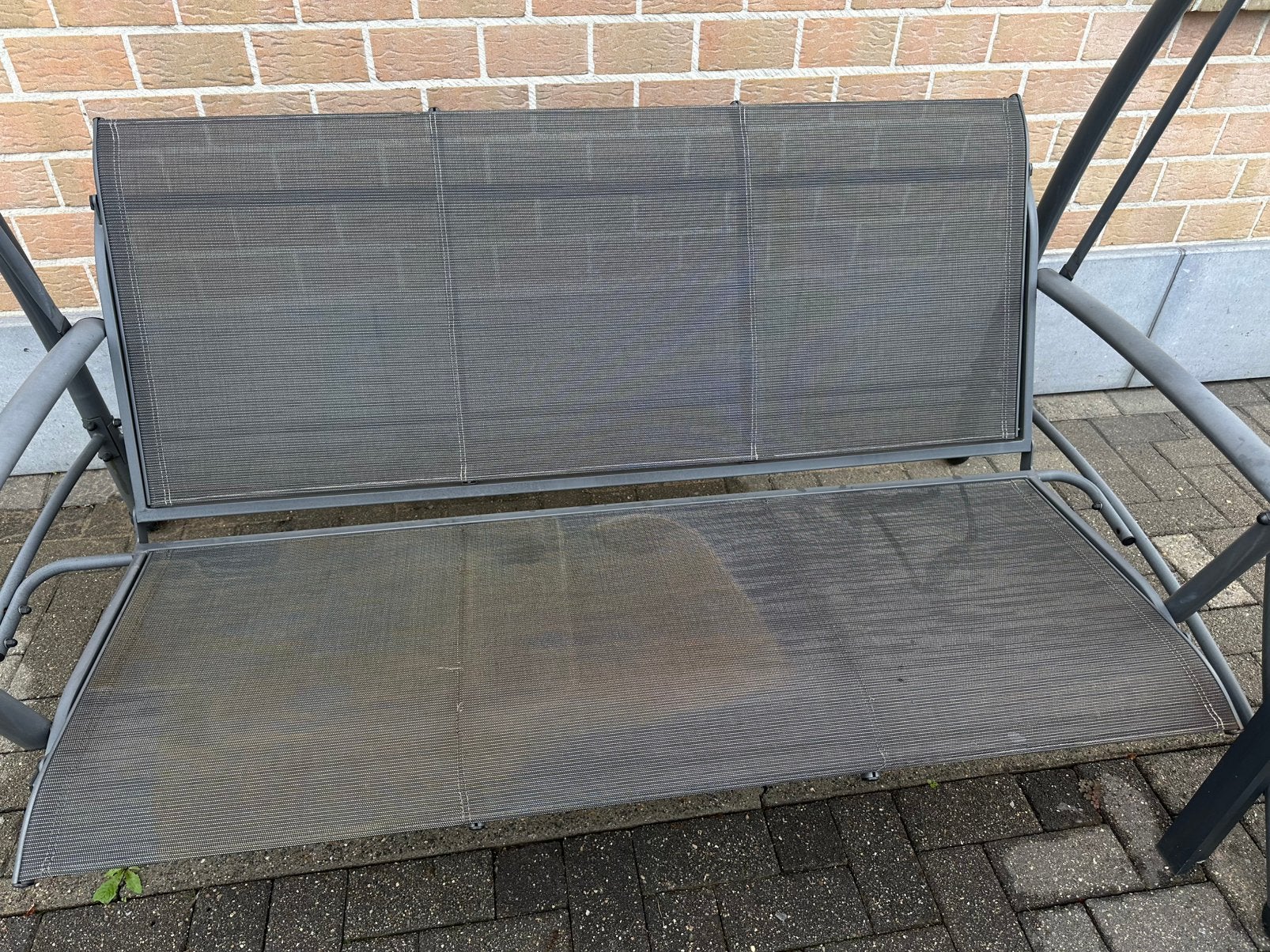 Gratis schommelbank, Jardin & Terrasse, Bancs de jardin, Enlèvement, Utilisé, Balançoire