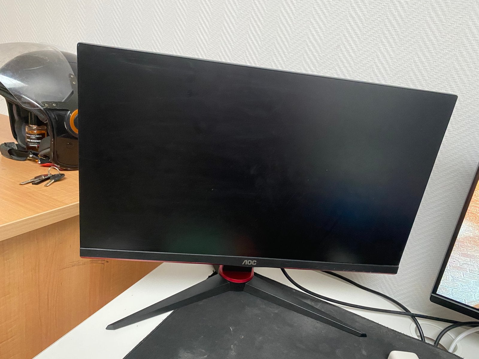 Aoc monitor, Computers en Software, IPS, Ingebouwde speakers, Full HD, Zo goed als nieuw