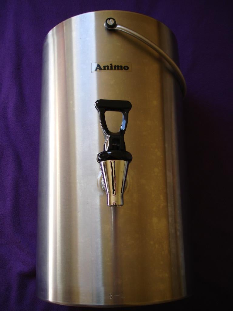 Animo geïsoleerde Inox container warme en koude dranken 8 L., Ophalen, Dranken