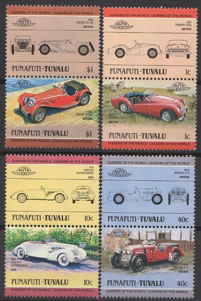 Funafuti-Tuvalu - auto's, Ophalen of Verzenden, Postfris