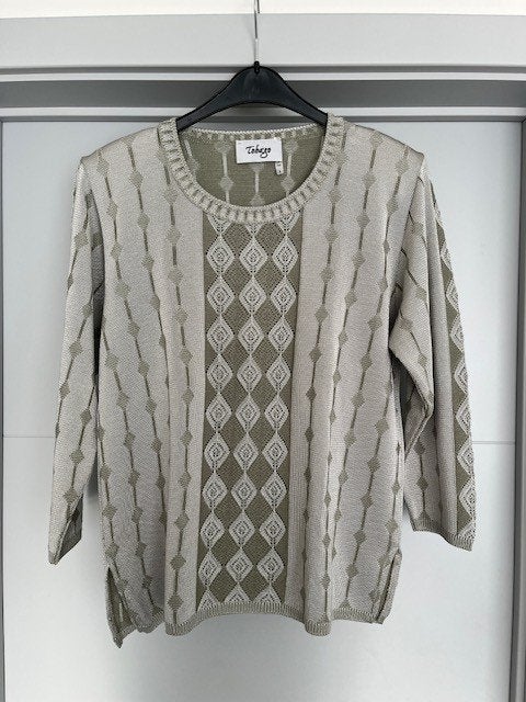 Pull met driekwartsmouw / maat 50, Kleding | Dames, Grote Maten, Tobago, Overige kleuren, Trui of Vest, Ophalen of Verzenden