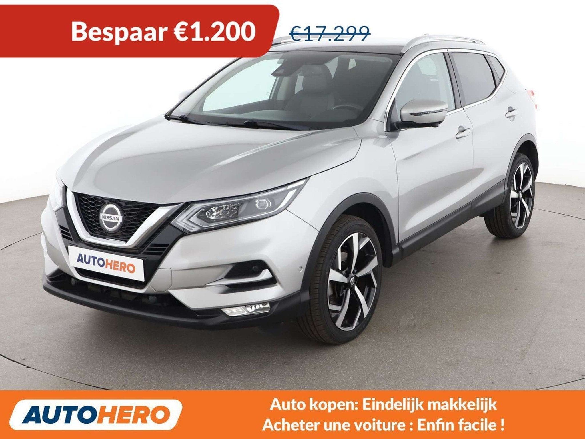 Nissan QASHQAI 1.5 dCi Tekna (année de construction 2019), 144 g/km, Argent ou Gris, Achat, Euro 6