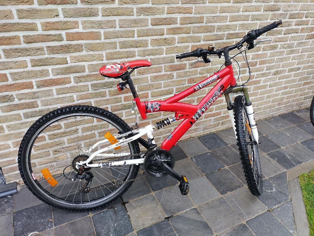 mtb kids, Fietsen en Brommers, Minder dan 45 cm, Fully, Ophalen, Gebruikt