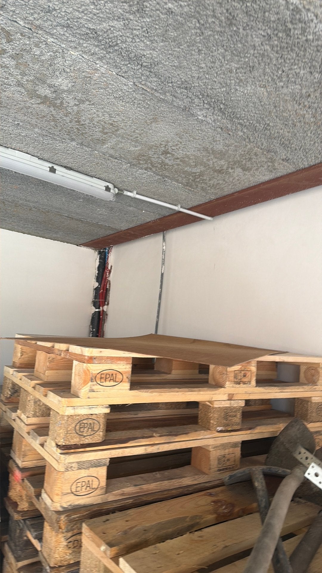 Europallets, Ophalen