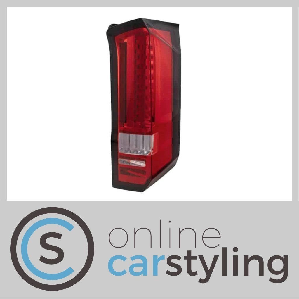 LED Achterlichten VW Crafter 2017> Rood / Wit Lightbar Desig, -, Volkswagen, -, Nieuw