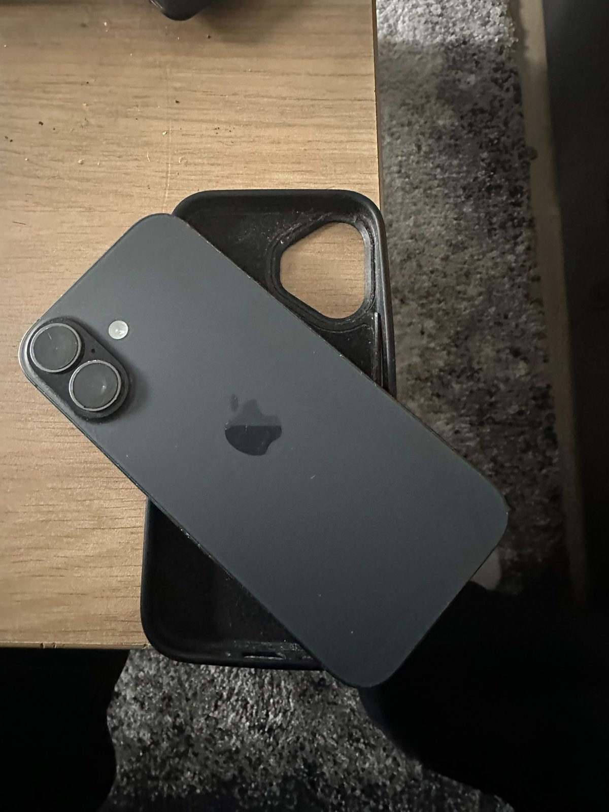 Iphone 17 met doos zonder krassen, IPhone 17, Noir, Comme neuf, Enlèvement