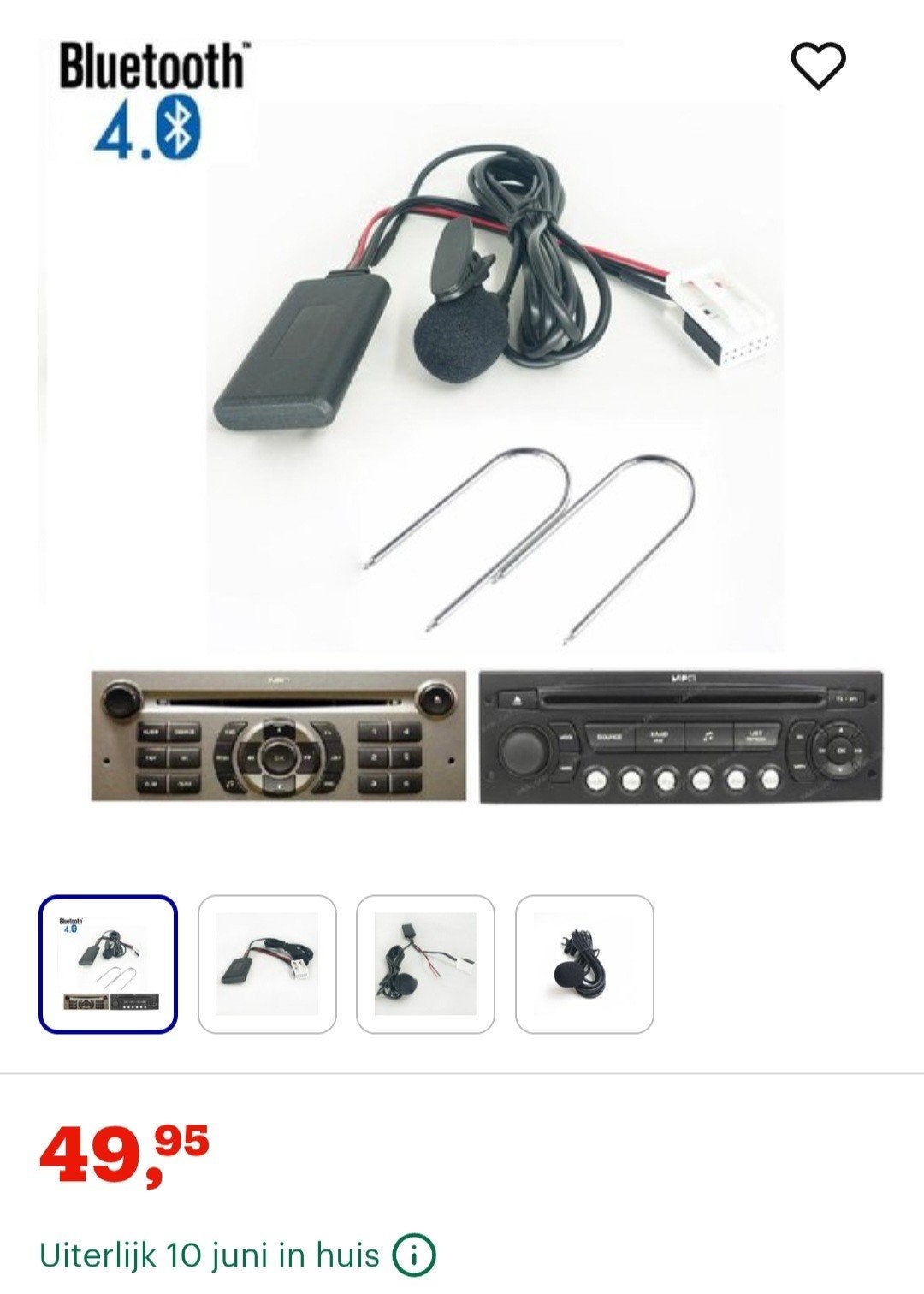 Kit de voiture Bluetooth pour Citroën C2 C3 C4 C5 C6 C8, Autos : Divers, Autoradios, Comme neuf, Enlèvement ou Envoi