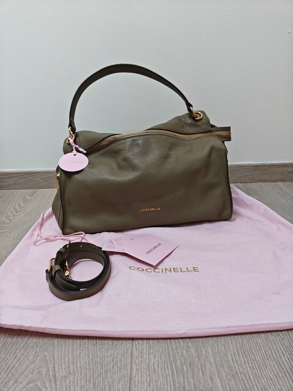 Lederen tas Coccinelle, Handtassen en Accessoires, Ophalen, Handtas