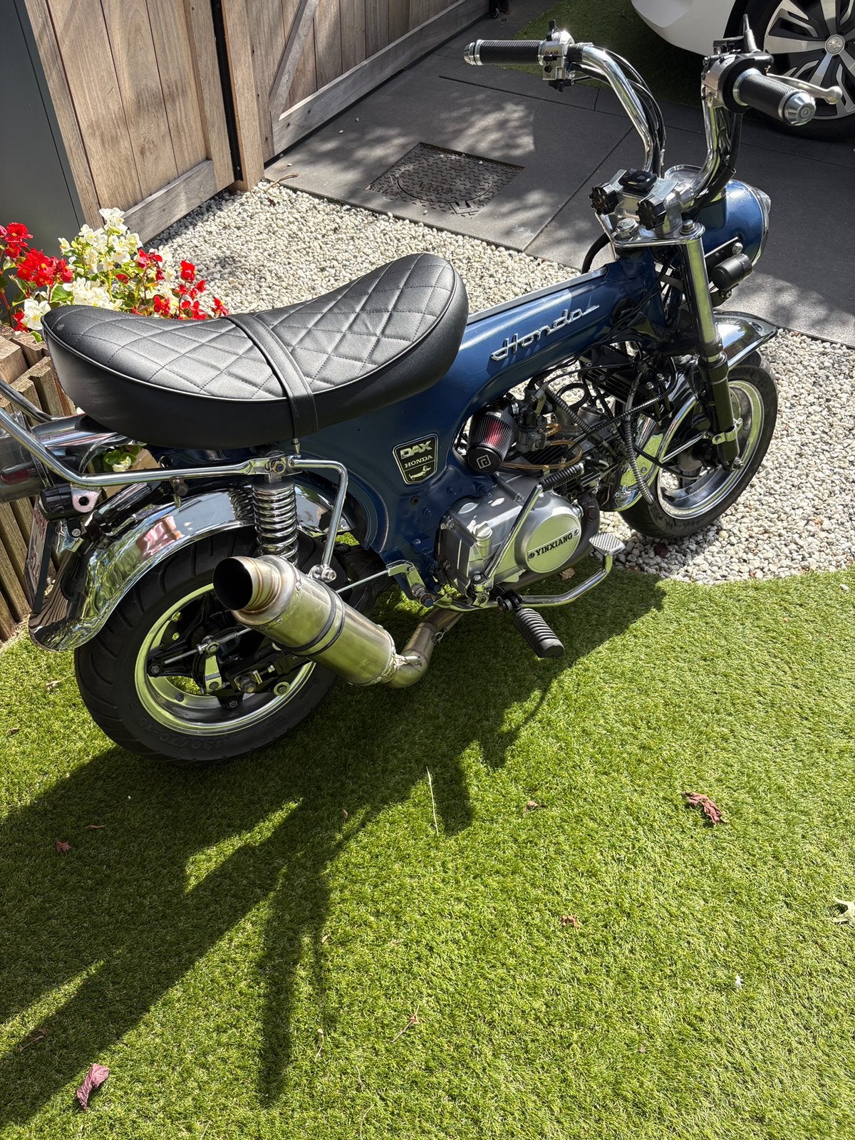 Skyteam dax 50 cc 70kmp tekoop of ruilen, Fietsen en Brommers, Brommers | Honda, Ophalen, Klasse B (45 km/u), Zo goed als nieuw