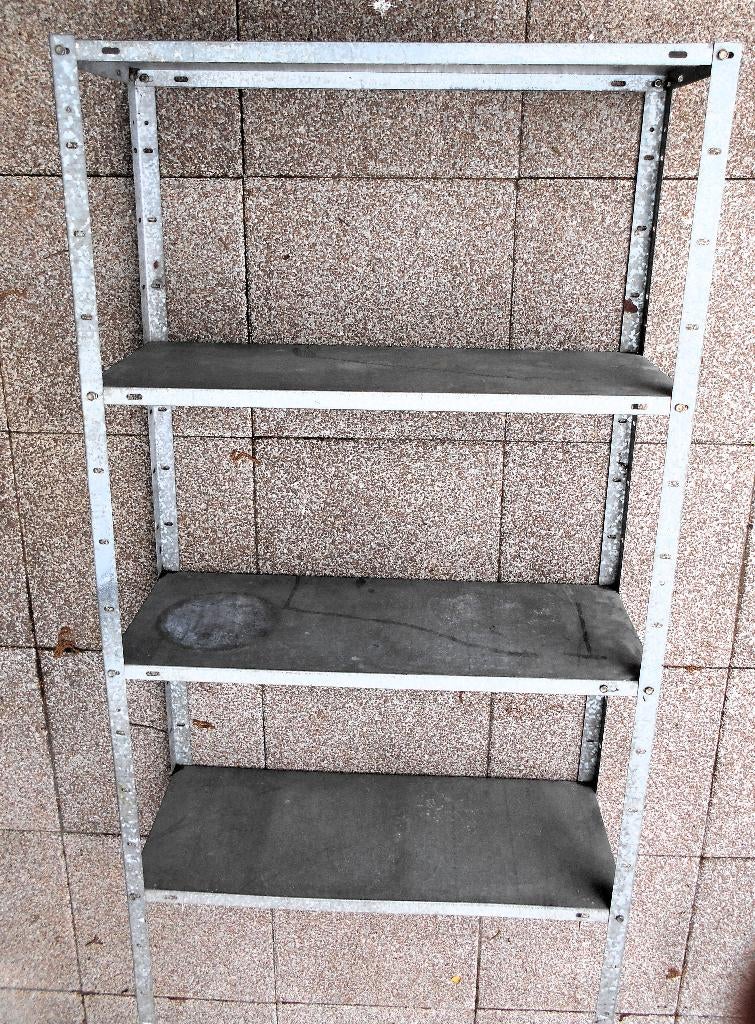 Metalen stapelrek, Maison & Meubles, Armoires | Étagères, Utilisé, Enlèvement