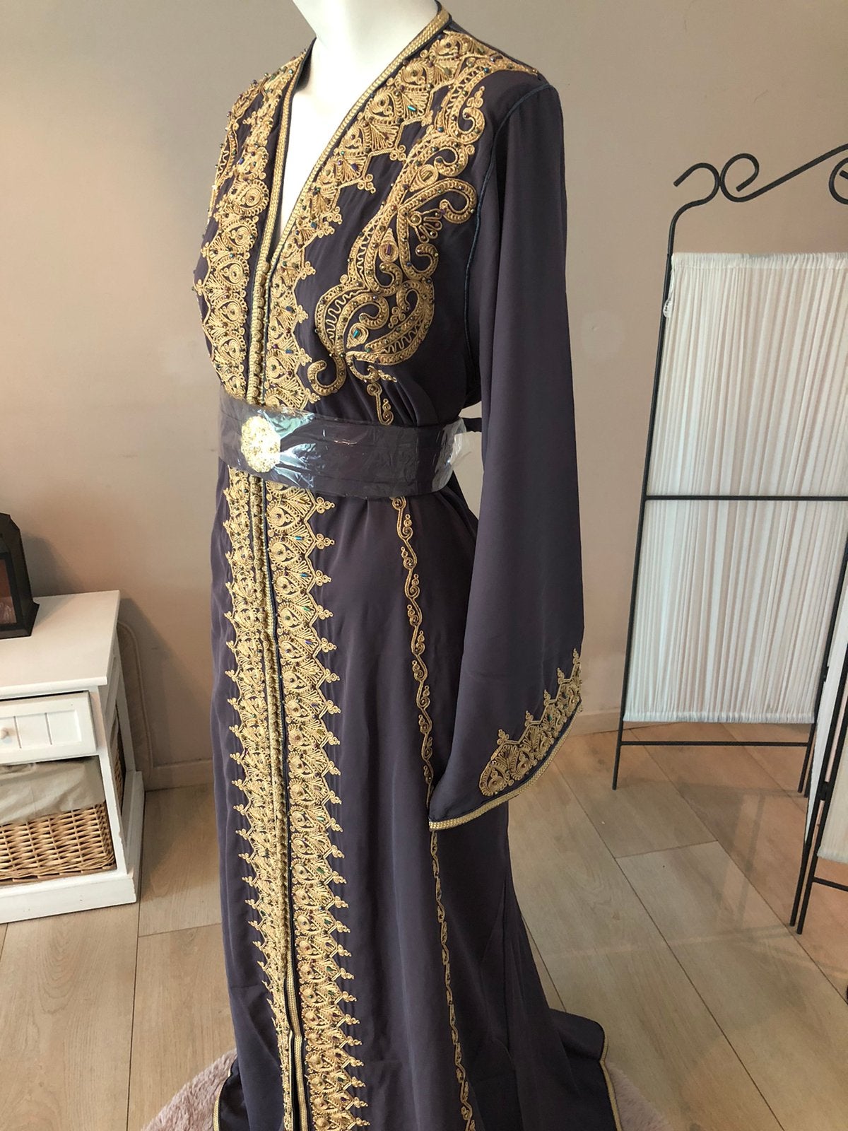 Kaftan damesmaat 38/40 42/46, Kleding | Dames, Ophalen of Verzenden, Zo goed als nieuw