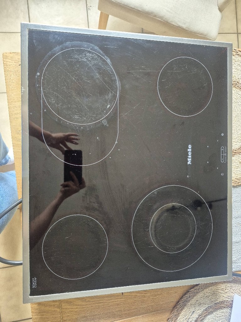 Plaque de cuisson Miele, Ophalen, Gebruikt, Inbouw, Elektrisch