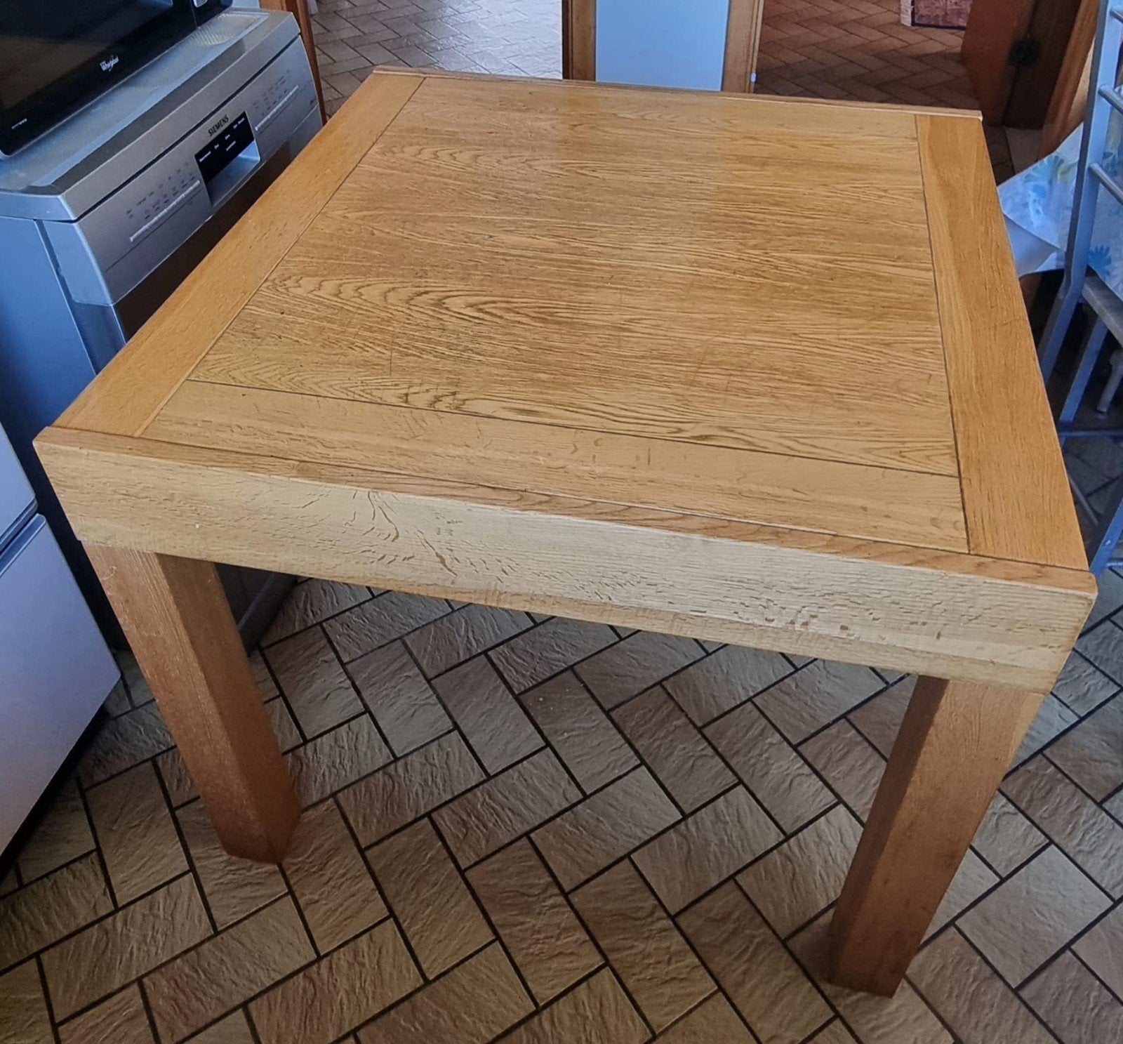 Table de cuisine en bois, Maison & Meubles, Tables | Tables à manger, Enlèvement