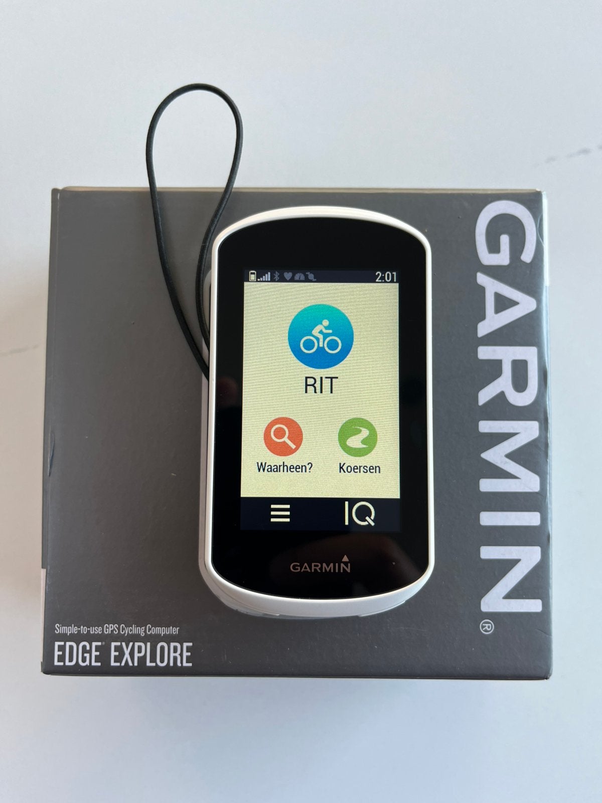 Garmin Edge Explorer fietscomputer, Fietsen en Brommers, Ophalen, Gebruikt