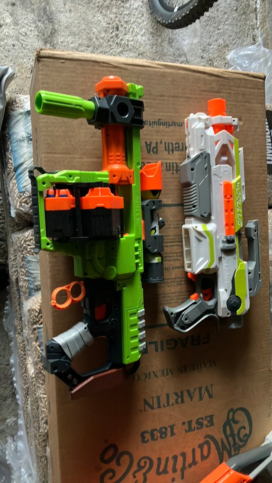 Nerf-collectie, Verzamelen, Ophalen of Verzenden, Gebruikt