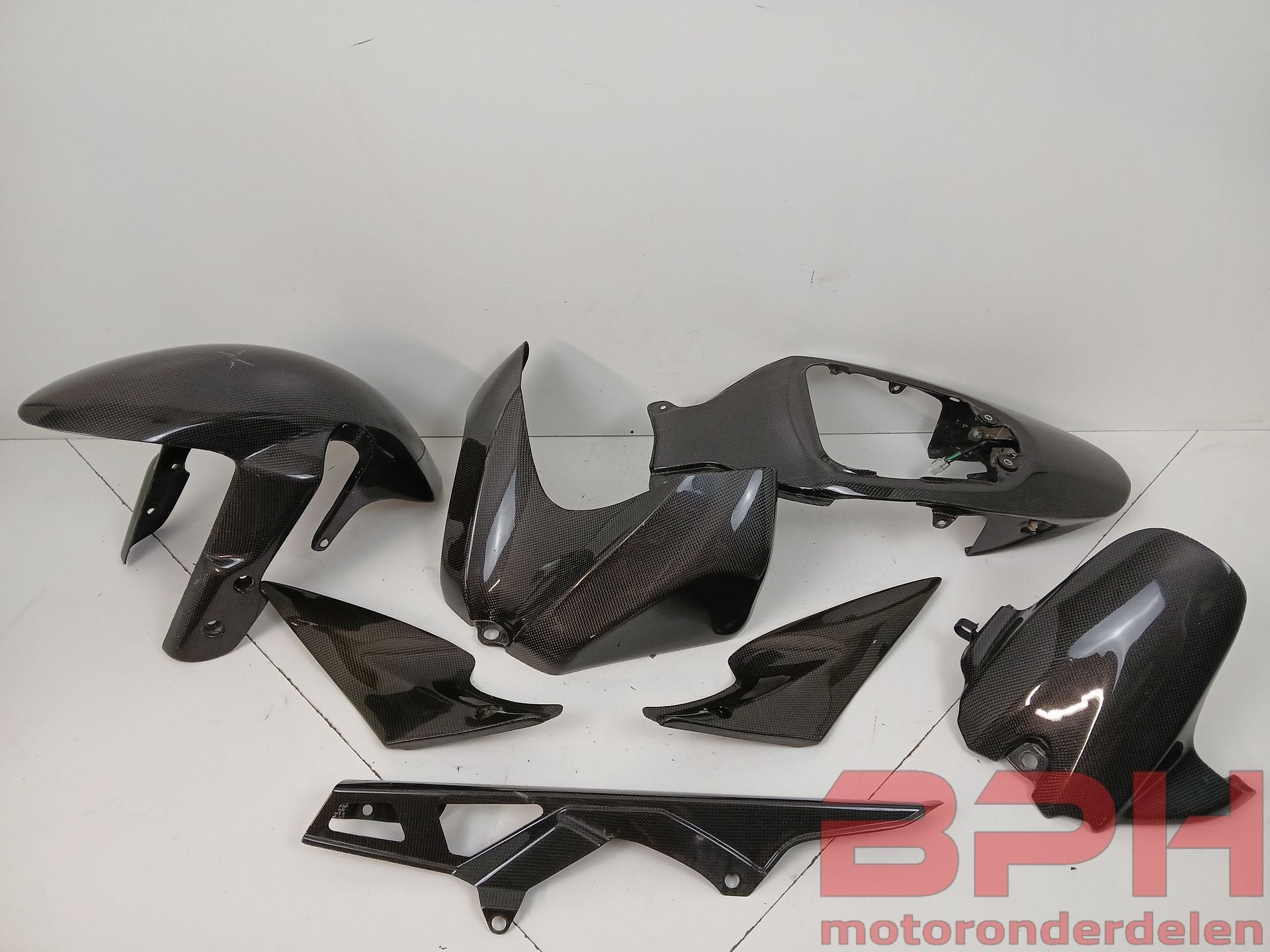 Carbon pakket Suzuki GSX-R 600 750 K6 K7 2006 t/m 2007 tankc, -, Utilisé, -, -