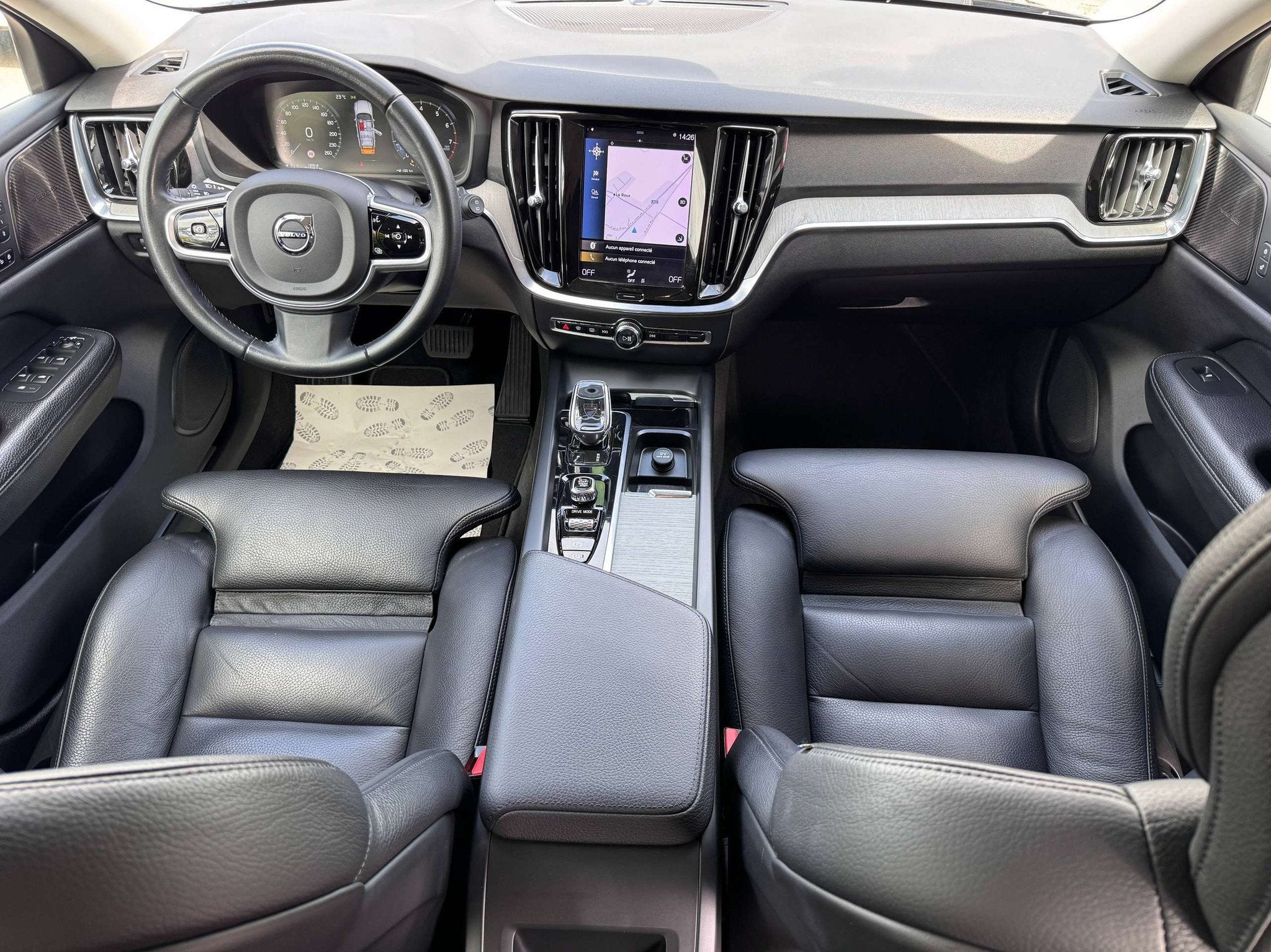 Volvo V60 V60 2.0 B3 Inscription Geartronic, Full, Garantie, Cuir, Argent ou Gris, Achat, 139 g/km