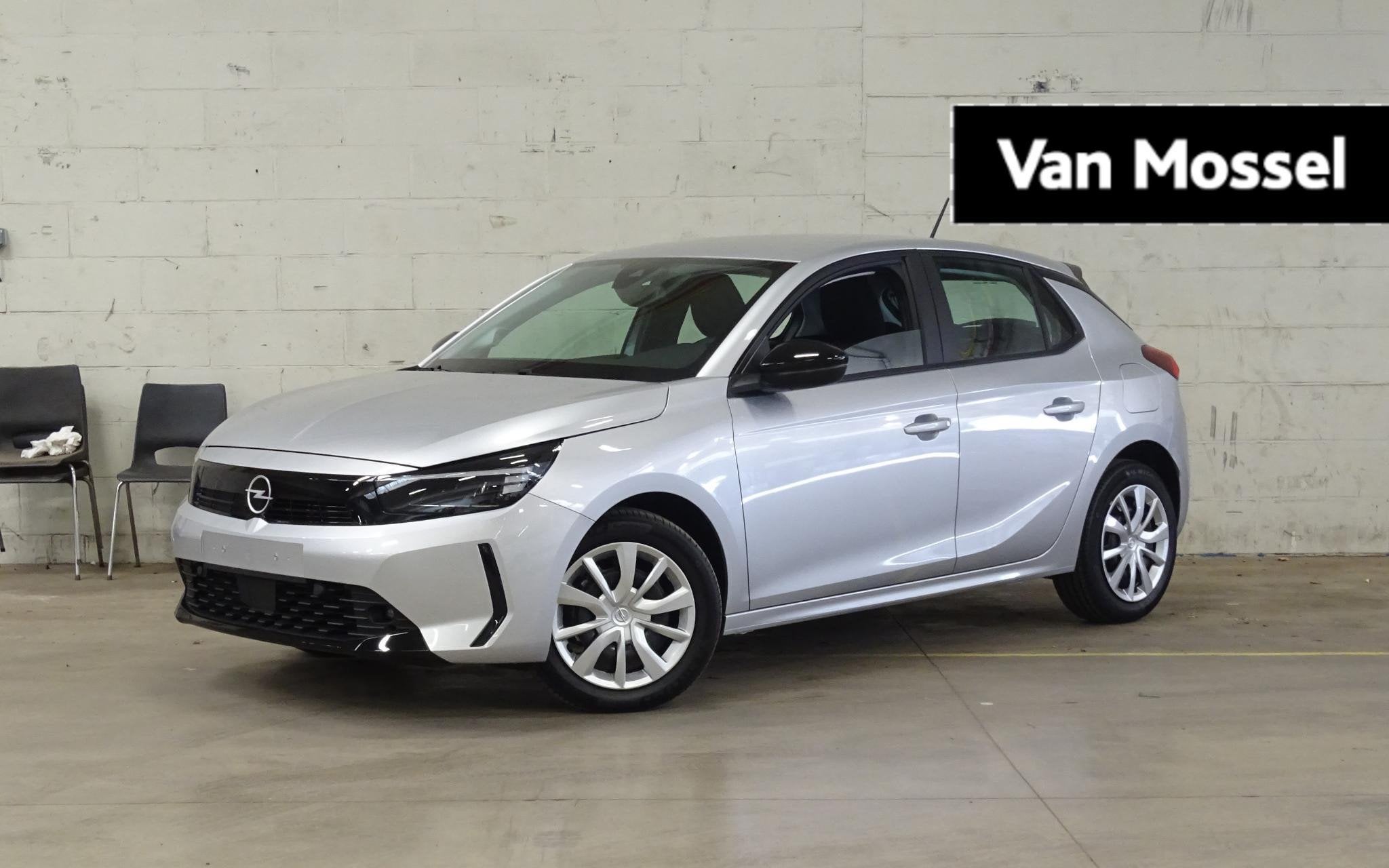 Opel Corsa 1.2 55kW S/S, Voorwielaandrijving, https://public.car-pass.be/vhr/1324e5cc-a1e7-4e1c-bd7d-5b0ea9399fc5, Stof, Zwart