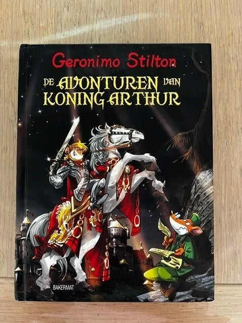 Jeugdboek Geronimo Stilton Koning Arthur, Fictie algemeen, Geronimo Stilton, Ophalen, Gelezen