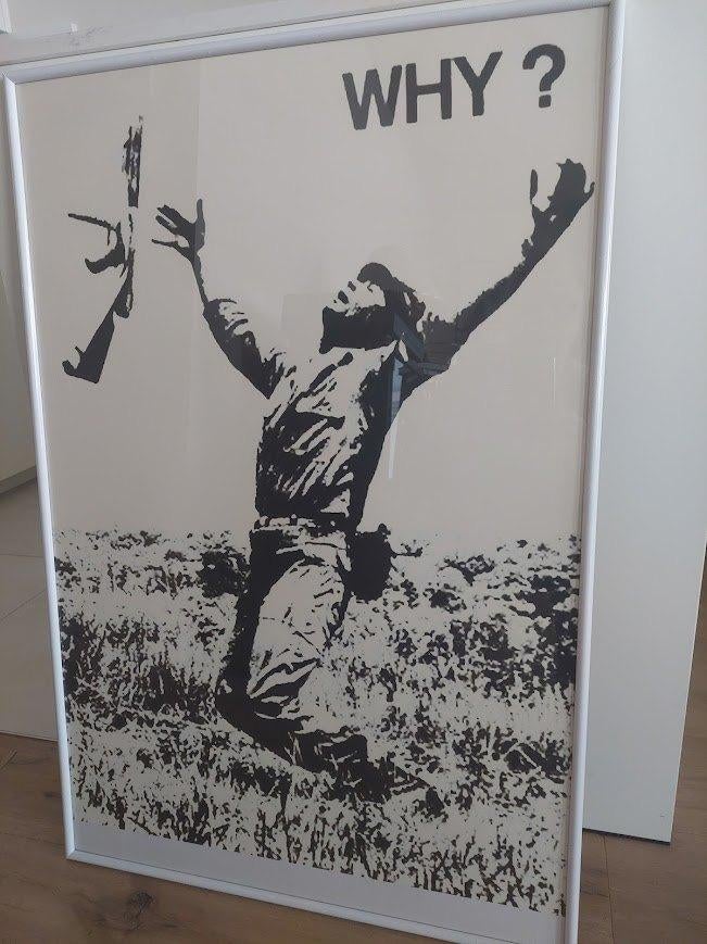 Poster   WHY, Verzamelen, Rechthoekig Staand, Met lijst, Deurposter of groter, Nieuw