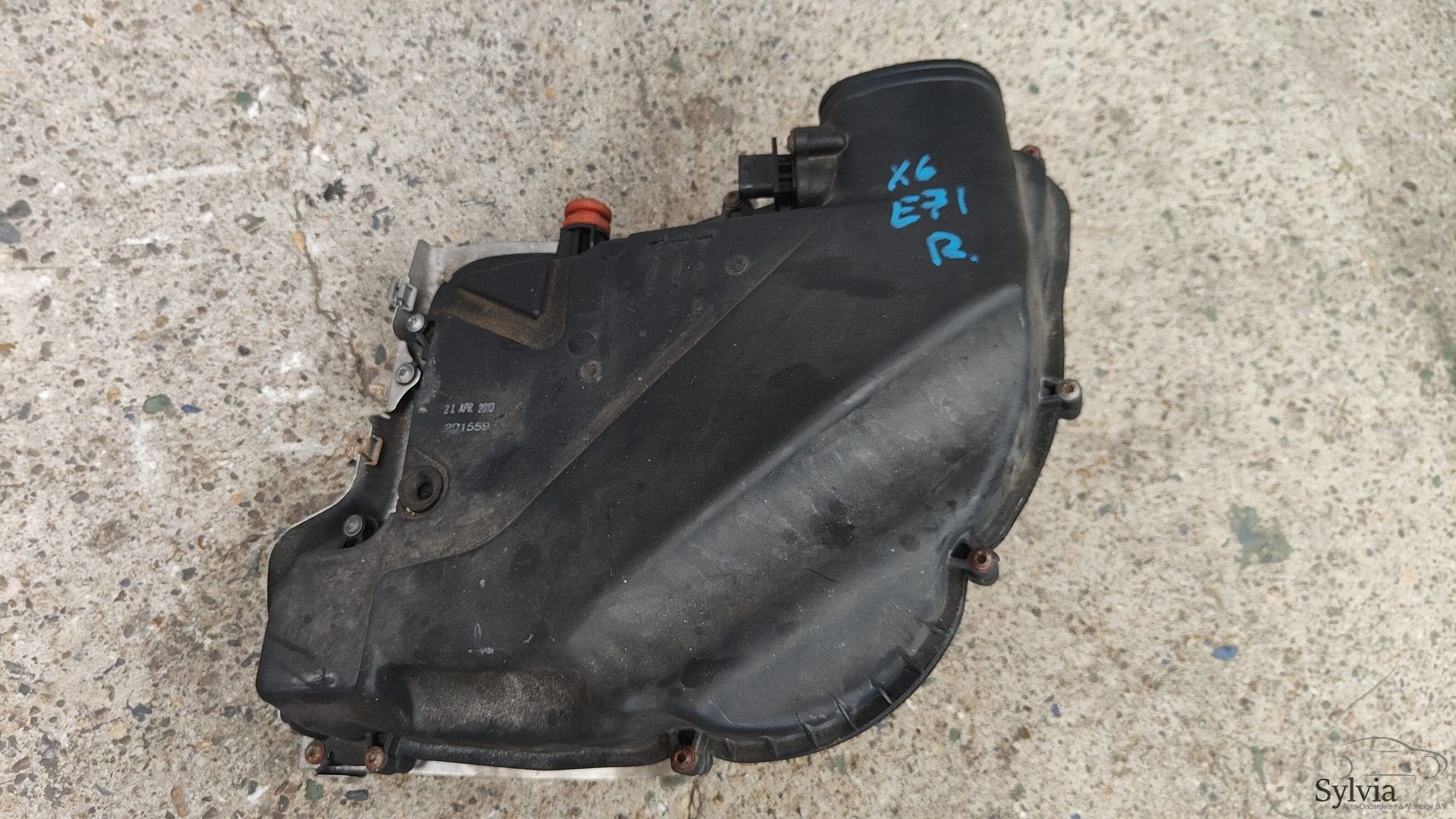 Luchtfilterhuis rechts cyl 5-8 BMW X5 / X6 serie E71 E72 mot, -, Utilisé, -, -