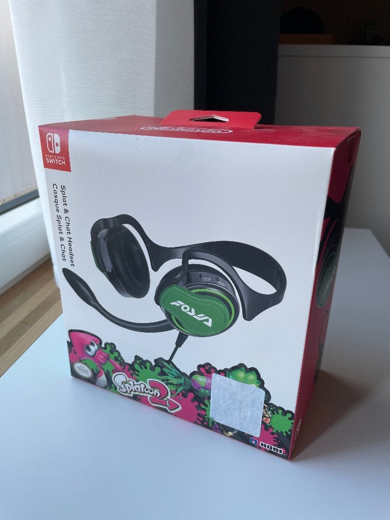 Splatoon Koptelefoon/Headset, Games en Spelcomputers, Spelcomputers | Nintendo Consoles | Accessoires, Ophalen of Verzenden, Nieuw