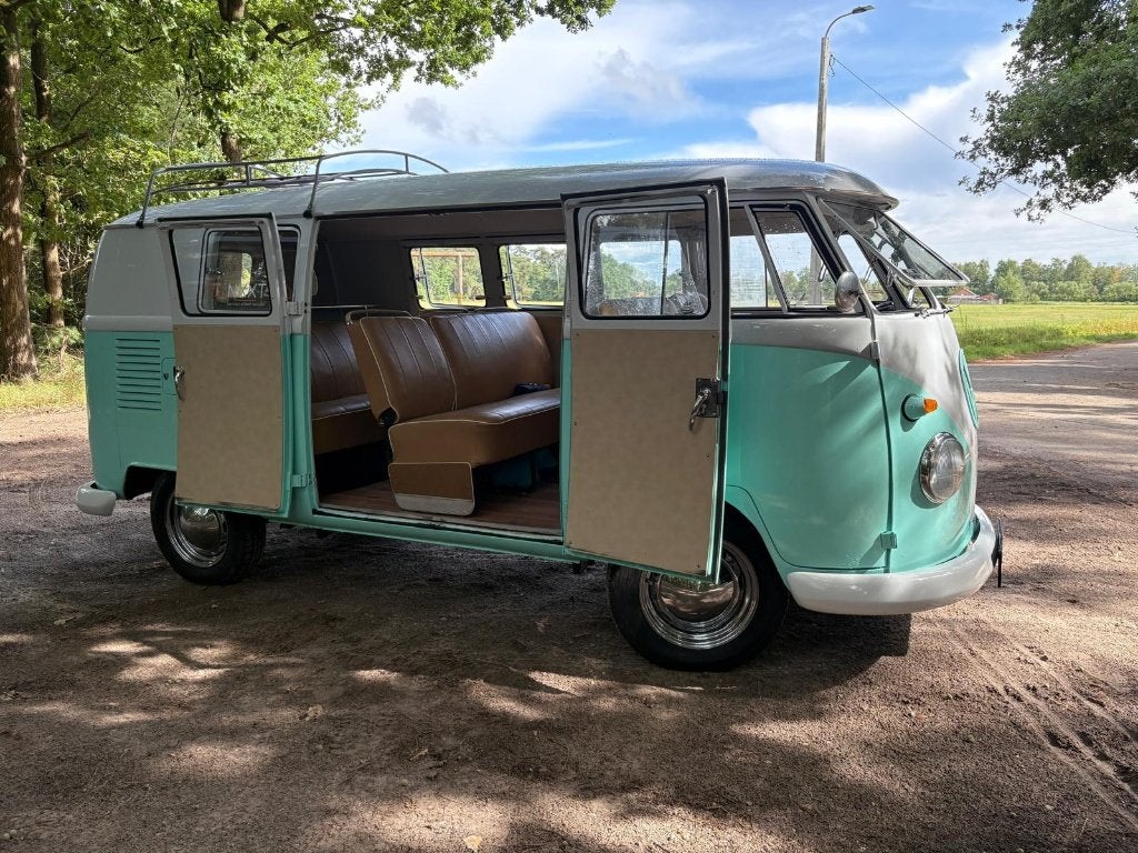 T1*9-zit*Duits*oud model*1963, Autos, Volkswagen, Particulier, Transporter, Essence, MPV ou Monospace, 5 portes, Boîte manuelle