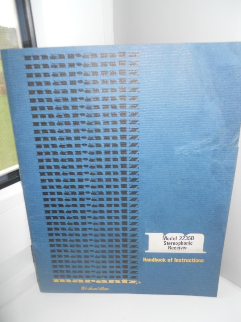 Manuel Marantz, Marantz, Moins de 60 watts, Comme neuf, Enlèvement