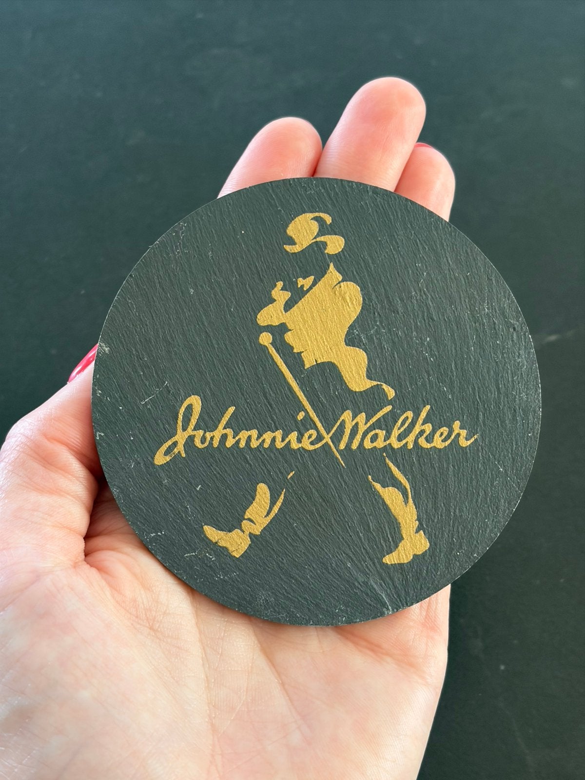 Johnnie Walker onderzetter – Striding Man, Verzamelen, Merken en Reclamevoorwerpen, Ophalen, Nieuw
